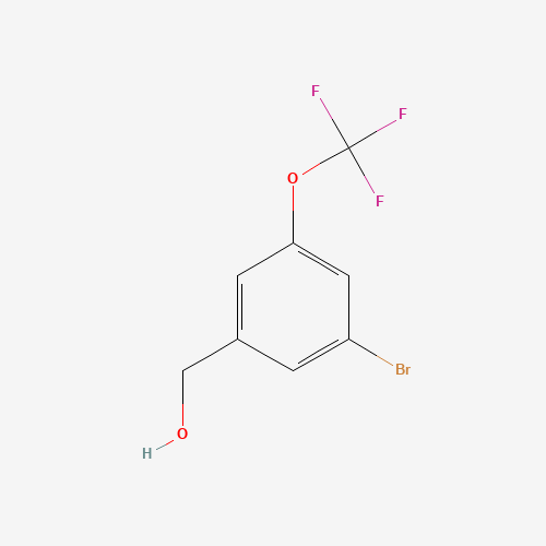 [3-bromo-5-(trifluoromethoxy)phenyl]methanol (CAS: 1026201-95-5) - Related Chemical Product