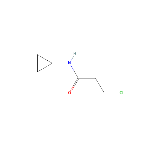 3-chloro-N-cyclopropylpropanamide (CAS: 573994-60-2) - Related Chemical Product
