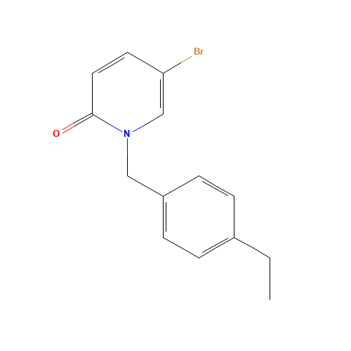 5-bromo-1-[(4-ethylphenyl)methyl]pyridin-2-one (CAS: 842132-49-4) - Related Chemical Product