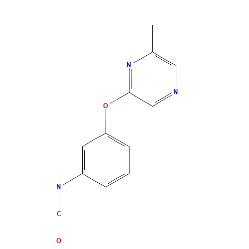 2-(3-isocyanatophenoxy)-6-methylpyrazine (CAS: 921938-94-5) - Related Chemical Product