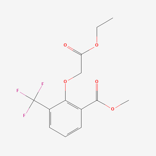 methyl 2-(2-ethoxy-2-oxoethoxy)-3-(trifluoromethyl)benzoate (CAS: 1202577-65-8) - Related Chemical Product
