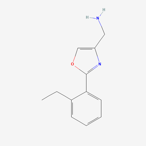 [2-(2-ethylphenyl)-1,3-oxazol-4-yl]methanamine (CAS: 885273-94-9) - Related Chemical Product