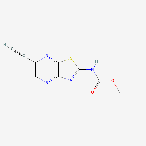 ethyl N-(6-ethynyl-[1,3]thiazolo[4,5-b]pyrazin-2-yl)carbamate (CAS: 1220449-32-0) - Related Chemical Product