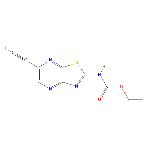ethyl N-(6-ethynyl-[1,3]thiazolo[4,5-b]pyrazin-2-yl)carbamate (CAS: 1220449-32-0) - Related Chemical Product