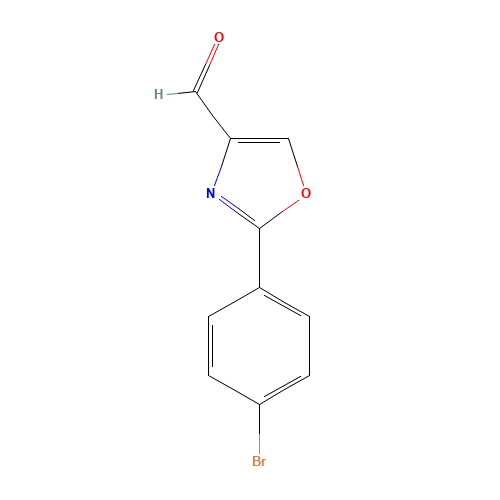 2-(4-bromophenyl)-1,3-oxazole-4-carbaldehyde (CAS: 55327-32-7) - Related Chemical Product