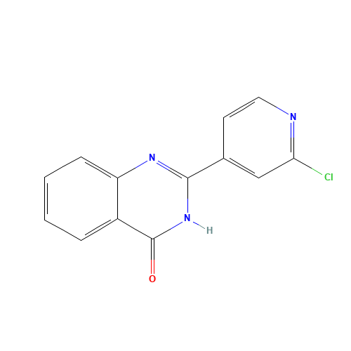2-(2-chloropyridin-4-yl)-1H-quinazolin-4-one (CAS: 861418-42-0) - Related Chemical Product