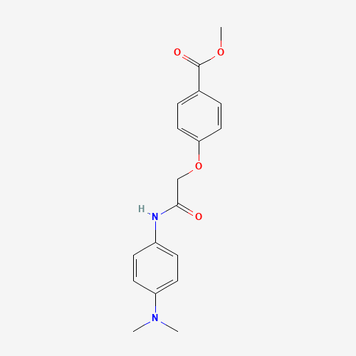 methyl 4-[2-[4-(dimethylamino)anilino]-2-oxoethoxy]benzoate (CAS: 852980-77-9) - Related Chemical Product