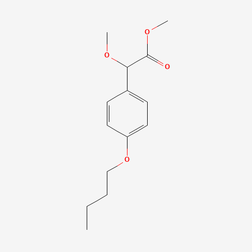 methyl 2-(4-butoxyphenyl)-2-methoxyacetate (CAS: 186026-00-6) - Related Chemical Product