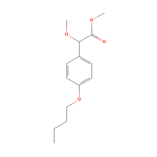methyl 2-(4-butoxyphenyl)-2-methoxyacetate (CAS: 186026-00-6) - Related Chemical Product