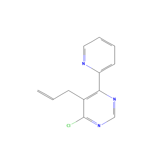 4-chloro-5-prop-2-enyl-6-pyridin-2-ylpyrimidine (CAS: 1456534-39-6) - Related Chemical Product