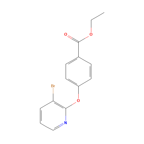 ethyl 4-(3-bromopyridin-2-yl)oxybenzoate (CAS: 1227177-65-2) - Related Chemical Product