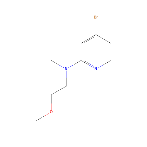 4-bromo-N-(2-methoxyethyl)-N-methylpyridin-2-amine (CAS: 1610521-39-5) - Related Chemical Product
