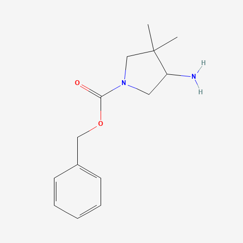 benzyl 4-amino-3,3-dimethylpyrrolidine-1-carboxylate (CAS: 1152110-92-3) - Related Chemical Product