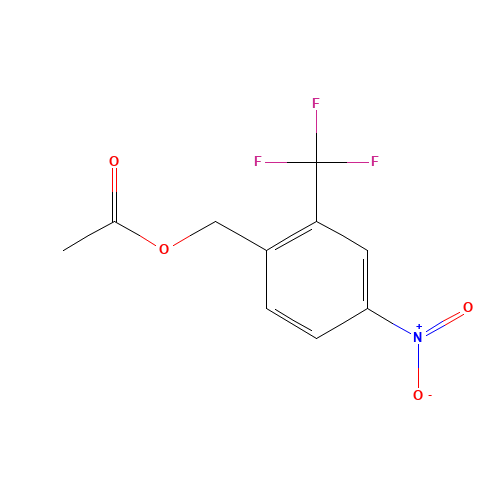 [4-nitro-2-(trifluoromethyl)phenyl]methyl acetate (CAS: 1318234-74-0) - Related Chemical Product