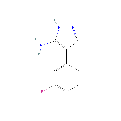 4-(3-fluorophenyl)-1H-pyrazol-5-amine (CAS: 301373-68-2) - Related Chemical Product