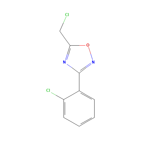 5-(chloromethyl)-3-(2-chlorophenyl)-1,2,4-oxadiazole (CAS: 50737-32-1) - Related Chemical Product