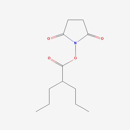 (2,5-dioxopyrrolidin-1-yl) 2-propylpentanoate (CAS: 420824-74-4) - Related Chemical Product