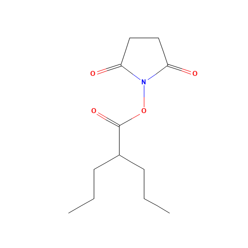 (2,5-dioxopyrrolidin-1-yl) 2-propylpentanoate (CAS: 420824-74-4) - Related Chemical Product