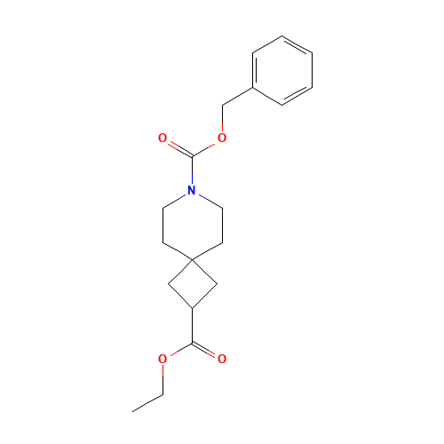 7-O-benzyl 2-O-ethyl 7-azaspiro[3.5]nonane-2,7-dicarboxylate (CAS: 1227610-31-2) - Related Chemical Product