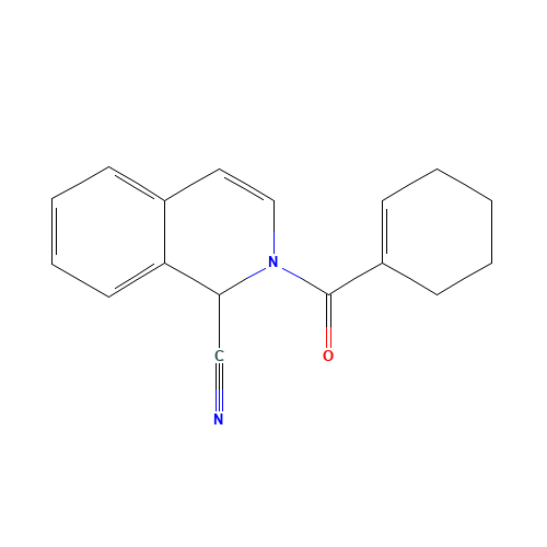 2-(cyclohexene-1-carbonyl)-1H-isoquinoline-1-carbonitrile (CAS: 79858-24-5) - Related Chemical Product