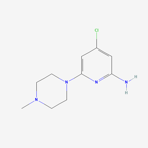 4-chloro-6-(4-methylpiperazin-1-yl)pyridin-2-amine (CAS: 959986-25-5) - Related Chemical Product