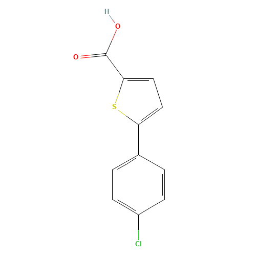 5-(4-chlorophenyl)thiophene-2-carboxylic acid (CAS: 40133-14-0) - Related Chemical Product