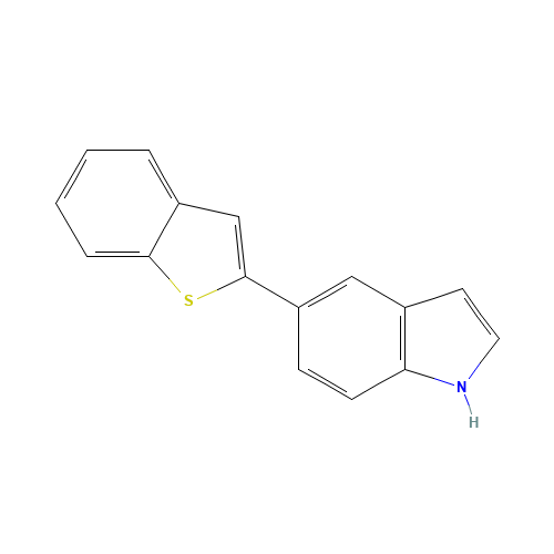 5-(1-benzothiophen-2-yl)-1H-indole (CAS: 885273-14-3) - Related Chemical Product