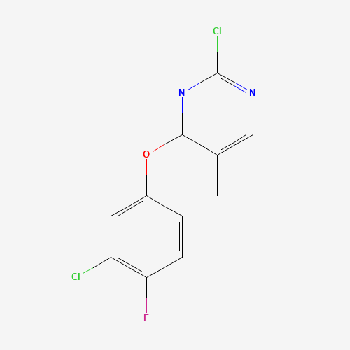 2-chloro-4-(3-chloro-4-fluorophenoxy)-5-methylpyrimidine (CAS: 1341200-66-5) - Related Chemical Product