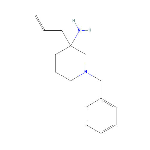 1-benzyl-3-prop-2-enylpiperidin-3-amine (CAS: 1443741-61-4) - Related Chemical Product