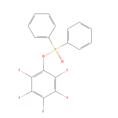1-diphenylphosphoryloxy-2,3,4,5,6-pentafluorobenzene (CAS: 138687-69-1) - Related Chemical Product