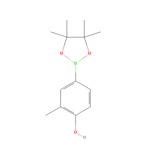 2-methyl-4-(4,4,5,5-tetramethyl-1,3,2-dioxaborolan-2-yl)phenol (CAS: 627906-52-9) - Related Chemical Product