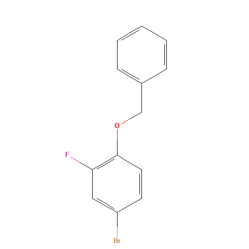 4-bromo-2-fluoro-1-phenylmethoxybenzene (CAS: 133057-82-6) - Related Chemical Product