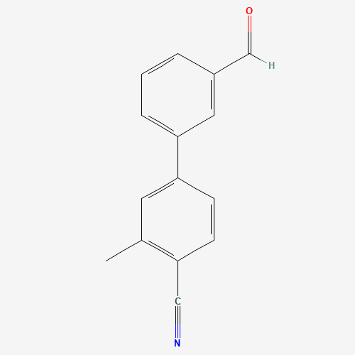 4-(3-formylphenyl)-2-methylbenzonitrile (CAS: 343604-37-5) - Related Chemical Product