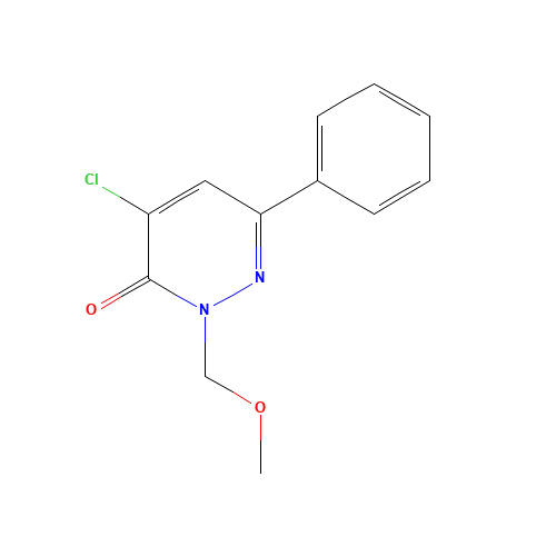 4-chloro-2-(methoxymethyl)-6-phenylpyridazin-3-one (CAS: 886208-45-3) - Related Chemical Product