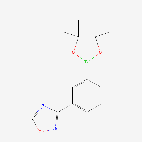3-[3-(4,4,5,5-tetramethyl-1,3,2-dioxaborolan-2-yl)phenyl]-1,2,4-oxadiazole (CAS: 1403469-19-1) - Related Chemical Product