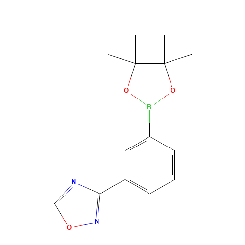 3-[3-(4,4,5,5-tetramethyl-1,3,2-dioxaborolan-2-yl)phenyl]-1,2,4-oxadiazole (CAS: 1403469-19-1) - Related Chemical Product