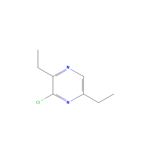 3-chloro-2,5-diethylpyrazine (CAS: 67714-53-8) - Related Chemical Product