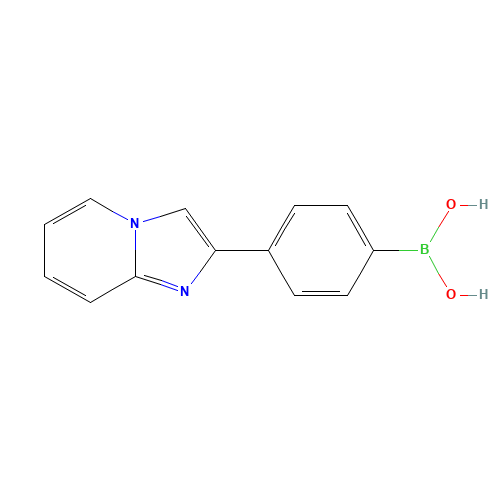 (4-imidazo[1,2-a]pyridin-2-ylphenyl)boronic acid (CAS: 607740-02-3) - Related Chemical Product