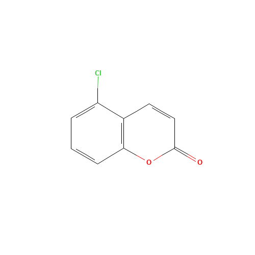 5-chlorochromen-2-one (CAS: 38169-98-1) - Chemical Structure and Molecular Formula 