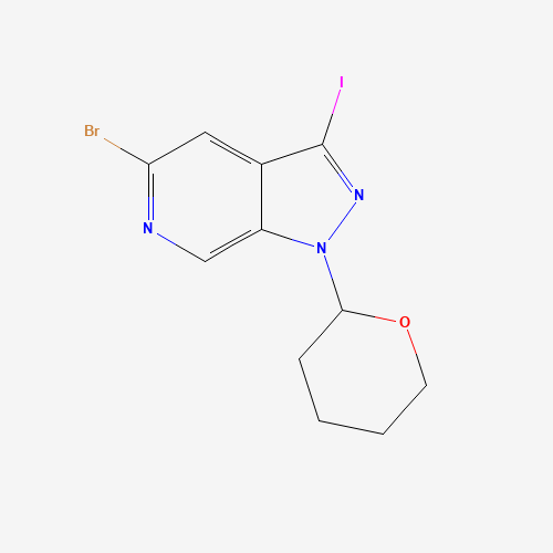 5-bromo-3-iodo-1-(oxan-2-yl)pyrazolo[3,4-c]pyridine (CAS: 1369509-72-7) - Related Chemical Product