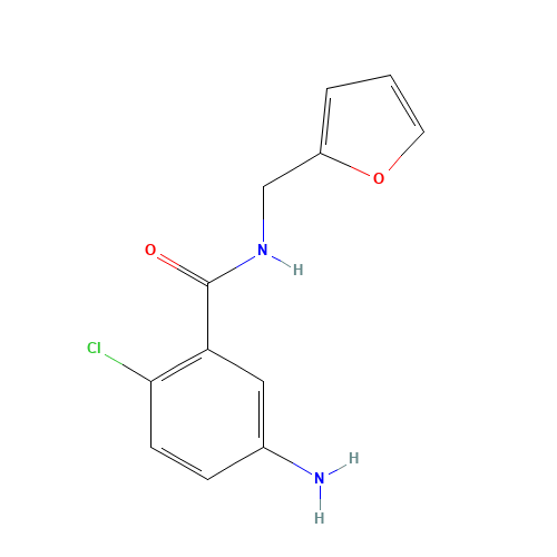 5-amino-2-chloro-N-(furan-2-ylmethyl)benzamide (CAS: 926216-59-3) - Related Chemical Product