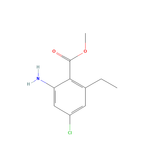 methyl 2-amino-4-chloro-6-ethylbenzoate (CAS: 139422-20-1) - Related Chemical Product