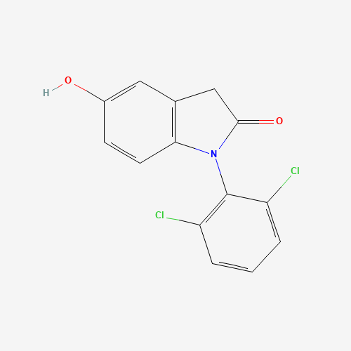 1-(2,6-dichlorophenyl)-5-hydroxy-3H-indol-2-one (CAS: 30267-40-4) - Related Chemical Product