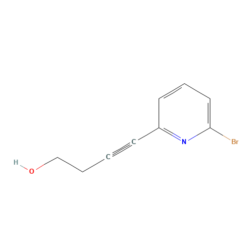 4-(6-bromopyridin-2-yl)but-3-yn-1-ol (CAS: 165105-42-0) - Related Chemical Product