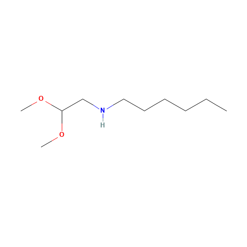 N-(2,2-dimethoxyethyl)hexan-1-amine (CAS: 173901-11-6) - Related Chemical Product