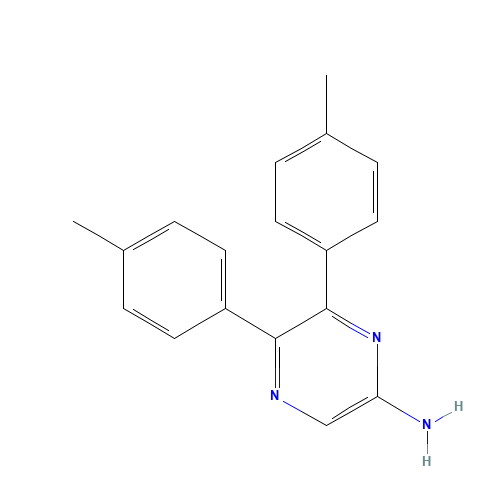 5,6-bis(4-methylphenyl)pyrazin-2-amine (CAS: 1174186-69-6) - Related Chemical Product