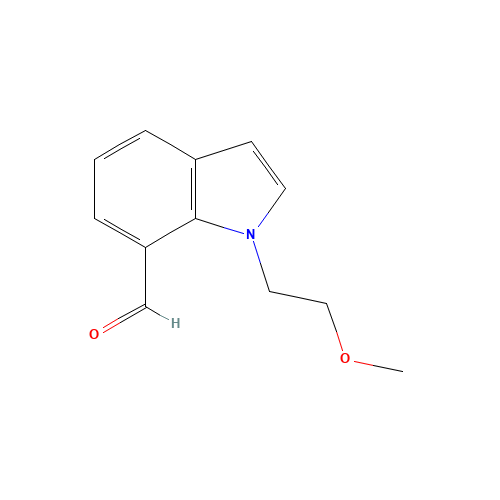 1-(2-methoxyethyl)indole-7-carbaldehyde (CAS: 1313041-89-2) - Related Chemical Product
