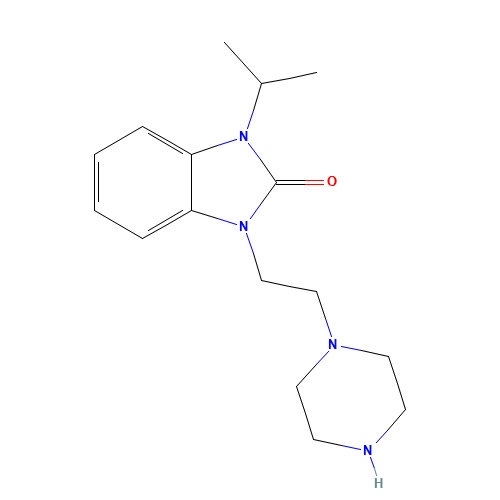1-(2-piperazin-1-ylethyl)-3-propan-2-ylbenzimidazol-2-one (CAS: 1254273-32-9) - Related Chemical Product