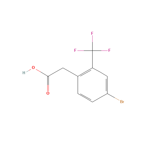 2-[4-bromo-2-(trifluoromethyl)phenyl]acetic acid (CAS: 1214339-48-6) - Related Chemical Product