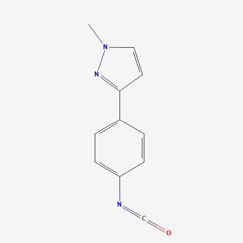 3-(4-isocyanatophenyl)-1-methylpyrazole (CAS: 921938-54-7) - Related Chemical Product